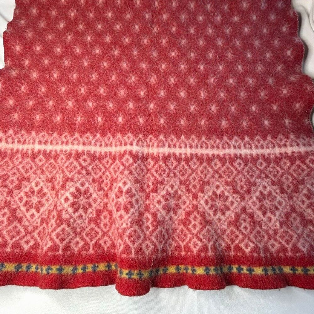 IKEA Ellen Sno Nordic Wool Snowflake Throw